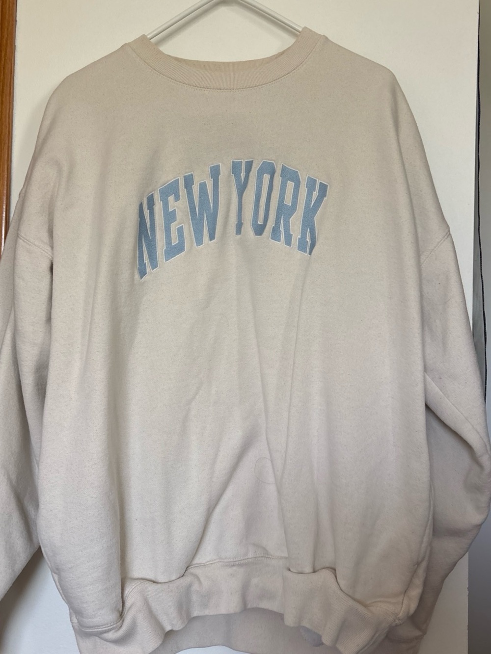 brandy melville NEW YORK Oversized Crewneck Sweatshirt